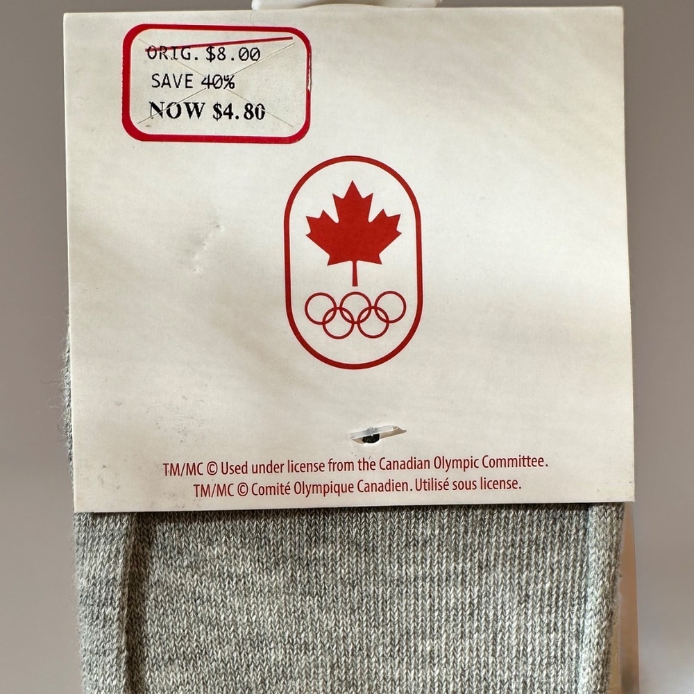 ✨2 for $10✨   Team Canada Olympic Socks – Hudson’s Bay - Picture 6 of 8